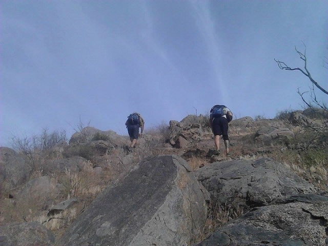 subiendo al cerro